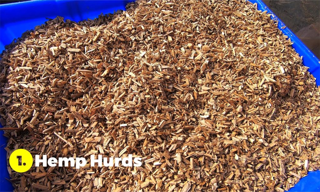 hemp hurds for making hempcrete in episodic series Hemp Already