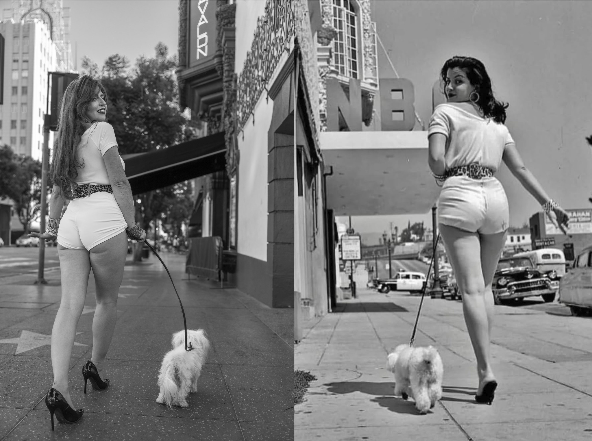 1950s Hollywood in 2025 behind